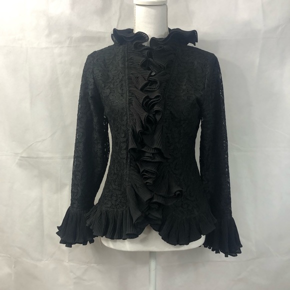 The Metropolitan Opera Womens Jacket Carmen Black Met Style Size 1 - Picture 1 of 7